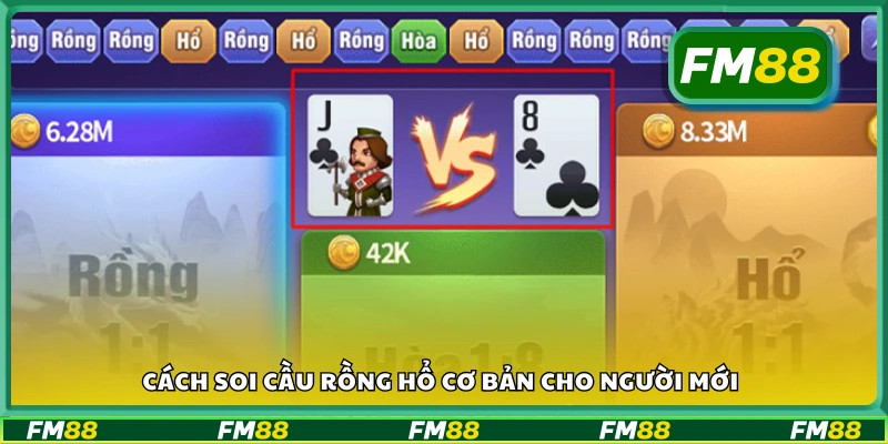 Hướng dẫn soi cầu Rồng Hổ bước đầu cho tân thủ