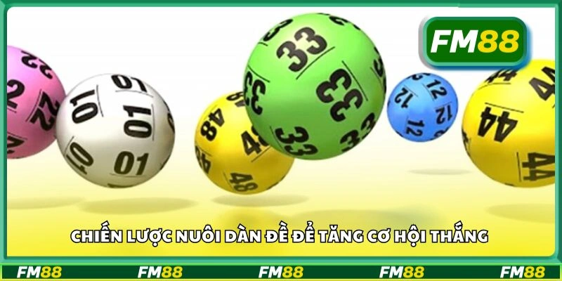 Chiến lược nuôi dàn đề để tăng cơ hội thắng
