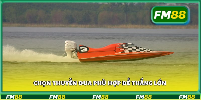 Chọn thuyền đua phù hợp để thắng lớn