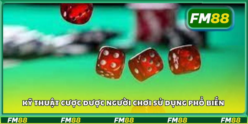 Kỹ thuật cược được người chơi sử dụng phổ biến