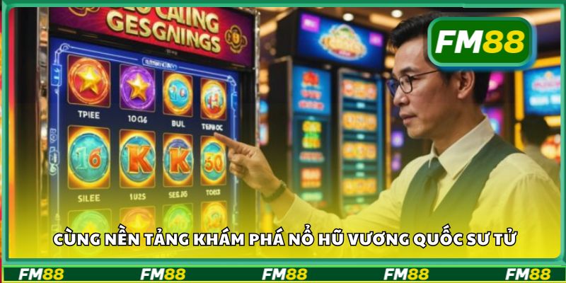 Cùng nền tảng khám phá Nổ Hũ Vương Quốc Sư Tử