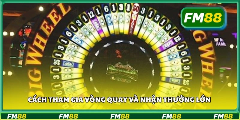 Cách tham gia vòng quay và nhận thưởng lớn