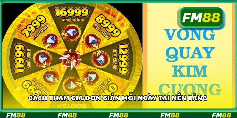 Cách tham gia đơn giản mỗi ngày tại nền tảng