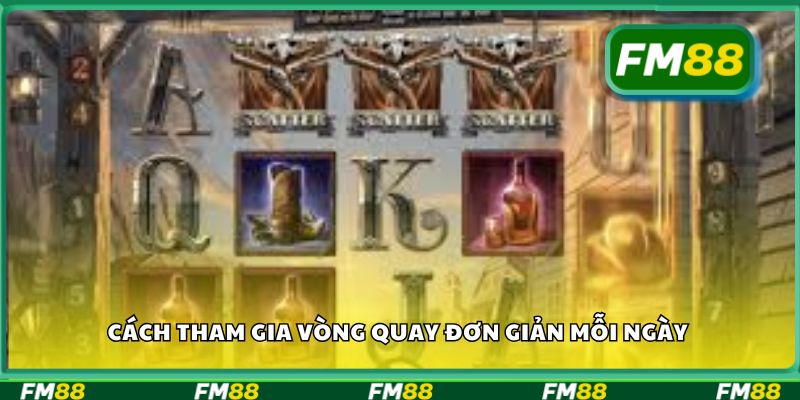 Cách tham gia vòng quay đơn giản mỗi ngày