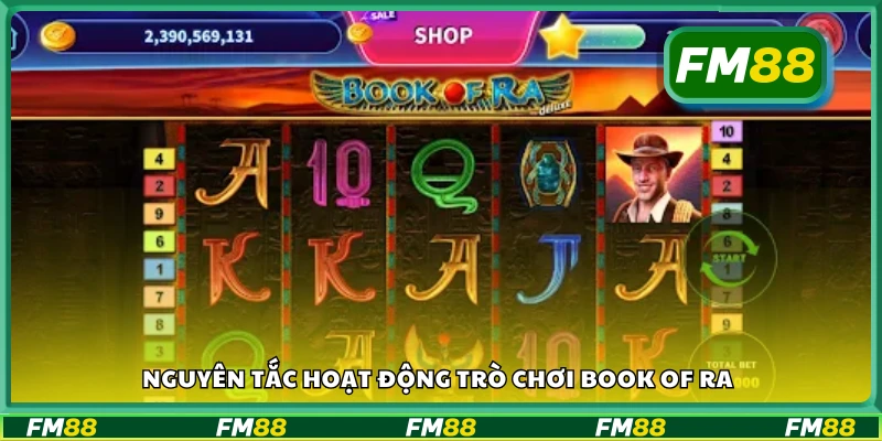 Nguyên tắc hoạt động trò chơi Book of ra